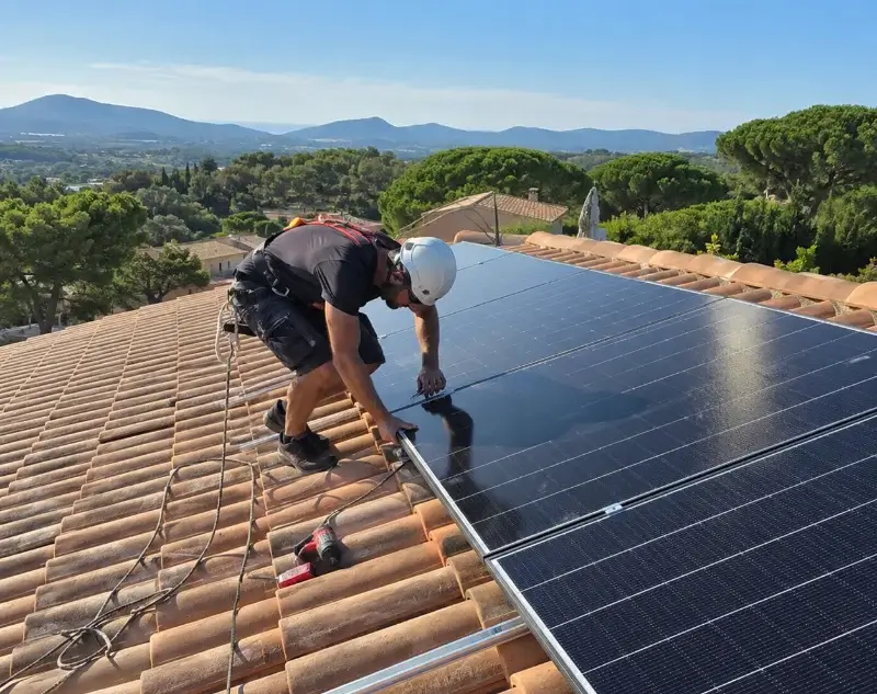 Installateur panneaux solaires Montlaur — pose photovoltaïque sur toiture